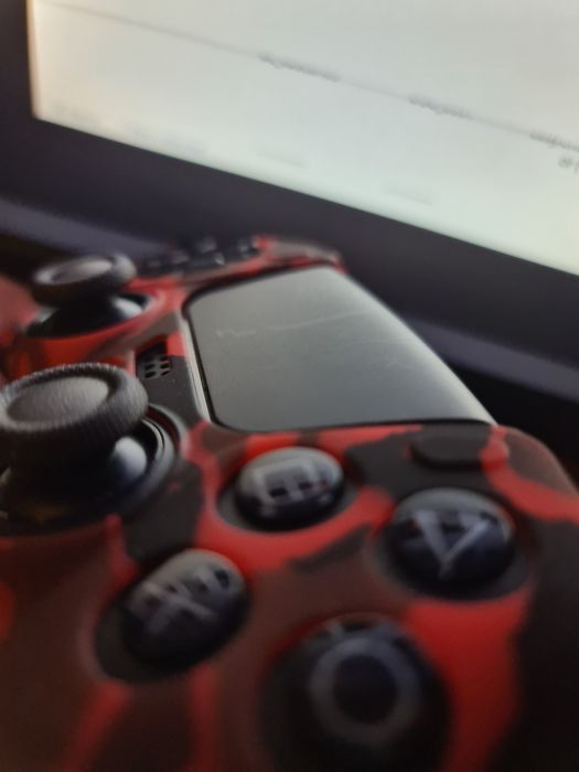 Controller ps5 dualsense negru/ joystick ps5 + husa