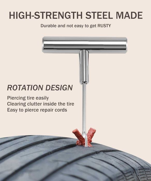 Ремонтен комплект за лепене гуми фитили - NA602