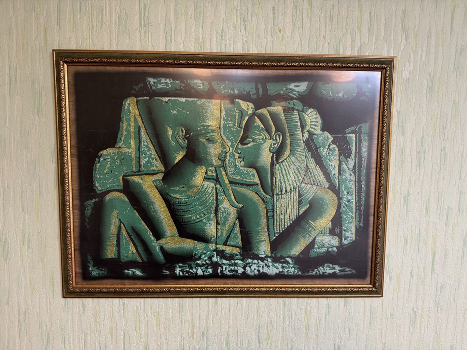 Картина на папирусе из Египта