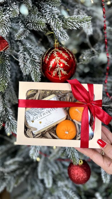 Свечи-мандарины боксы