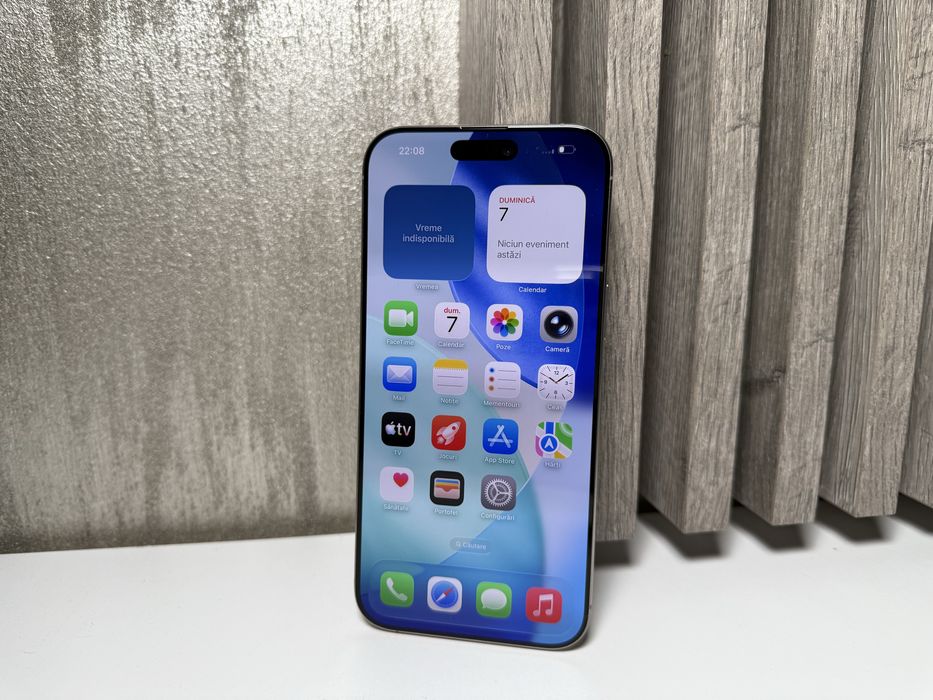 iPhone 16 Pro Max 256GB Natural Titanium Garantie 2 ani Universul Tele