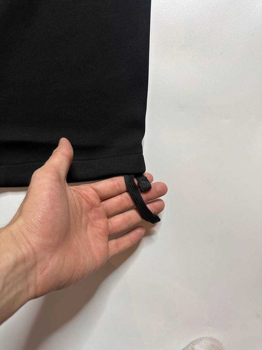 Штаны широкие черные бренд