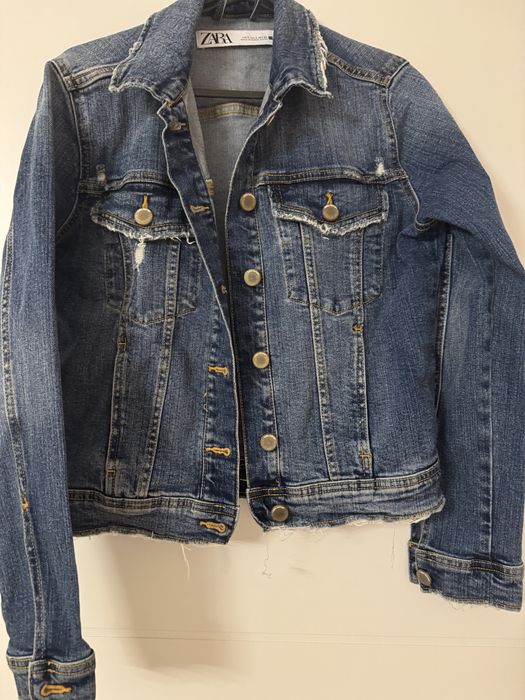 Дамско дънково яке ZARA