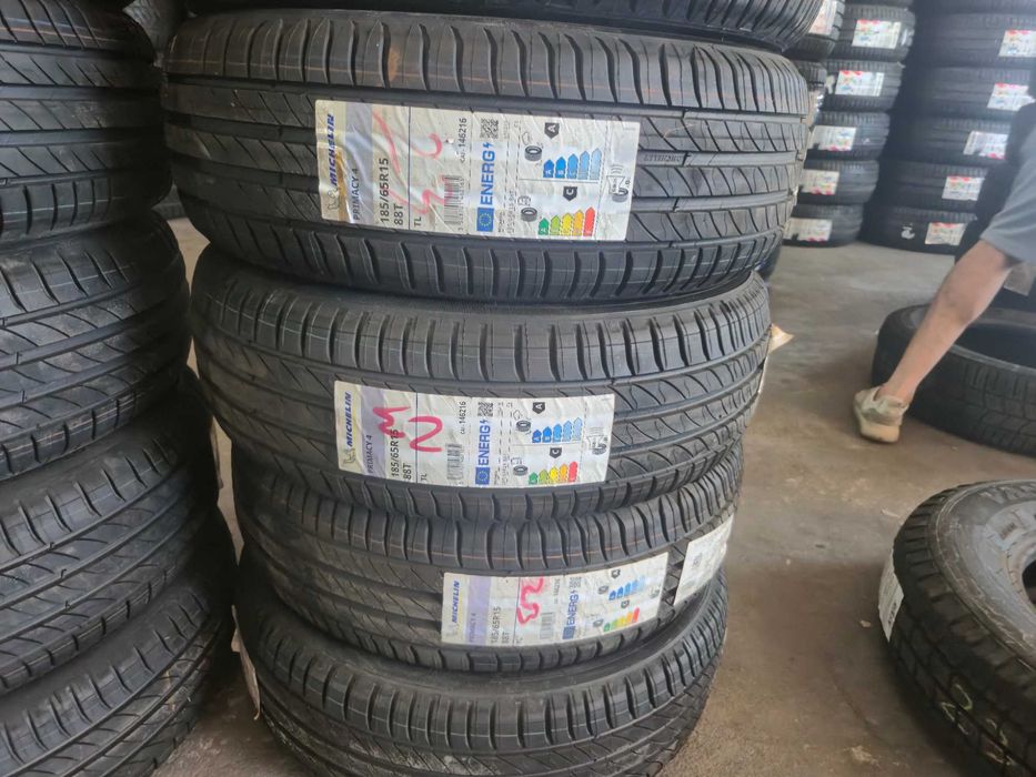 100 Anvelope de VARA - 185/65/15 - Michelin Primacy 4 - NOU - DOT 2023 ! SUPER PRET !!