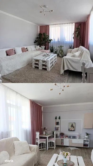 Apartament de vanzare 2 camere 68 mp 2 balcoane zona Floresti Porii