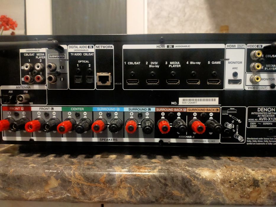 Продам замечательный ав ресивер дэнон