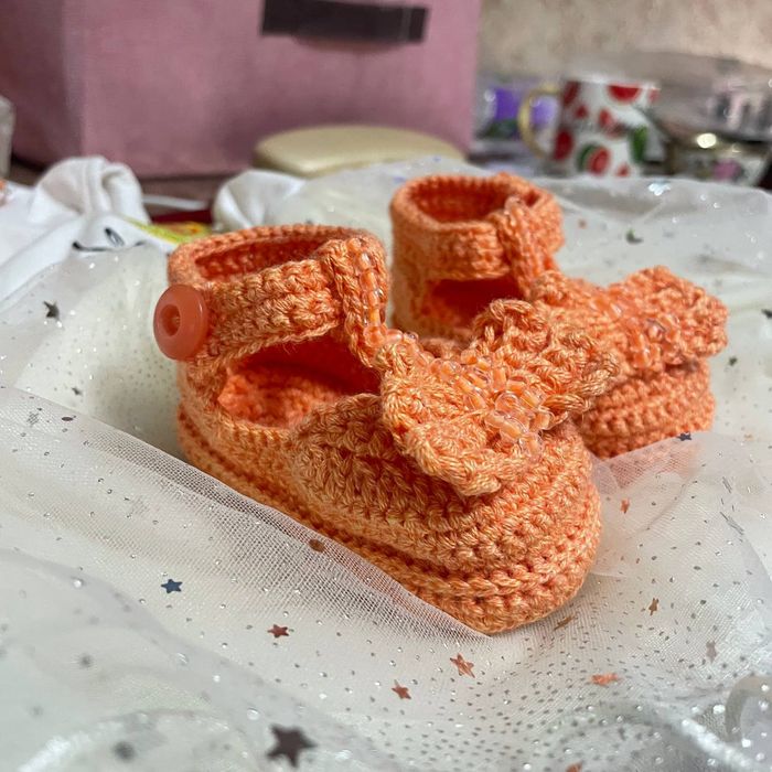 Башмачки: вязаные ручная работа