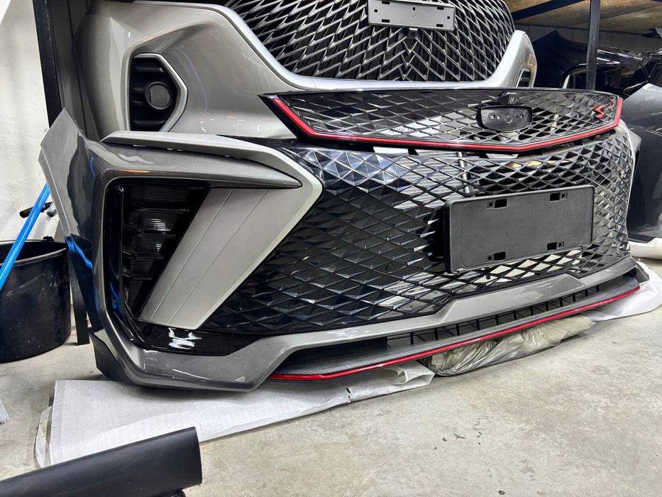 Geely Coolray Рестайлинг Передний бампер в сборе