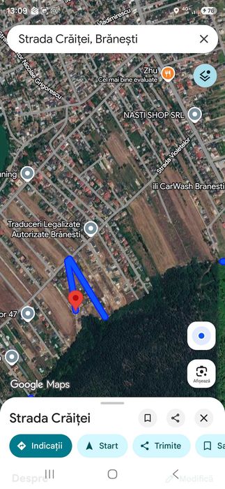 600 mp Branesti / Teren foarte bine pozitionat / ACCEPTAM SI VARIANTE DE SCHIMB! ( CEL MAI MIC PRET DIN ZONA! REDUS CU 60% PT VANZARE RAPIDA! )