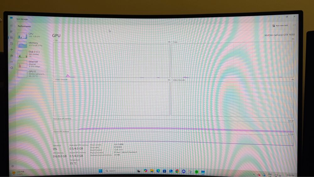 Calculator gaming i5 10400F NVDIA GTX 1650
