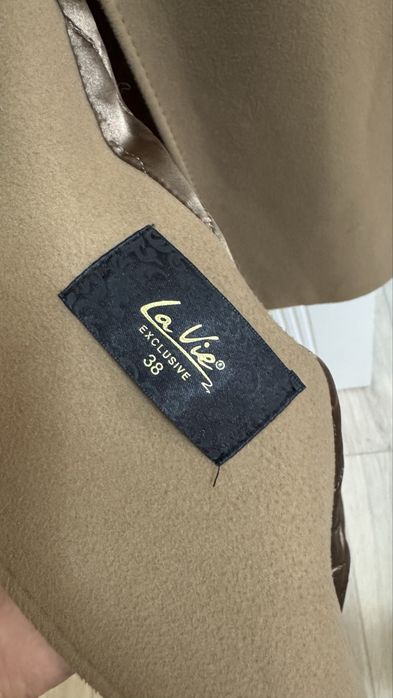 Пальто длинное, кашемир