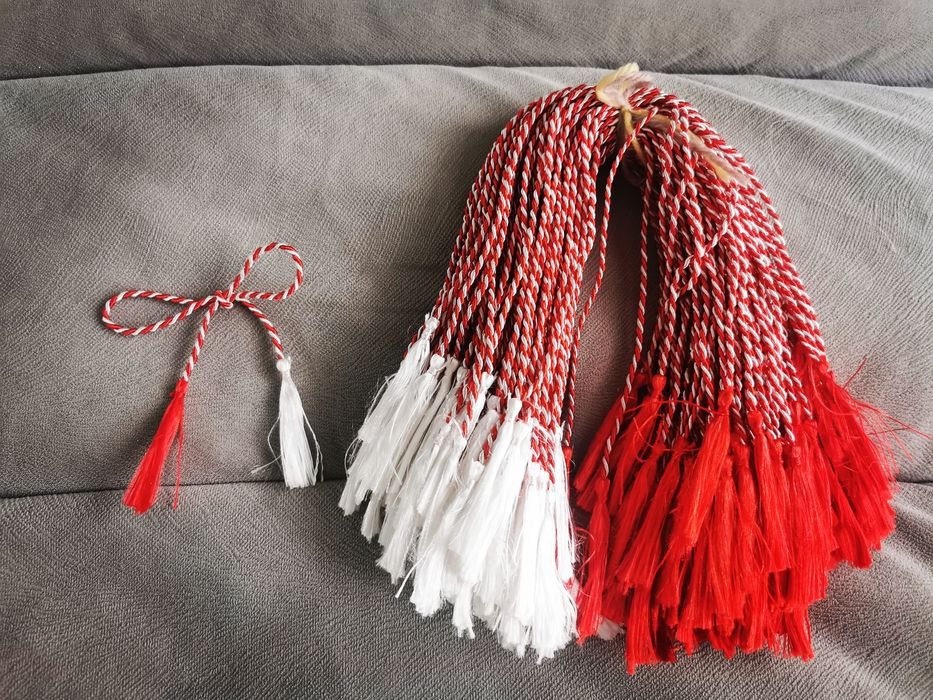 Șnur mărțișor, set 100 buc
