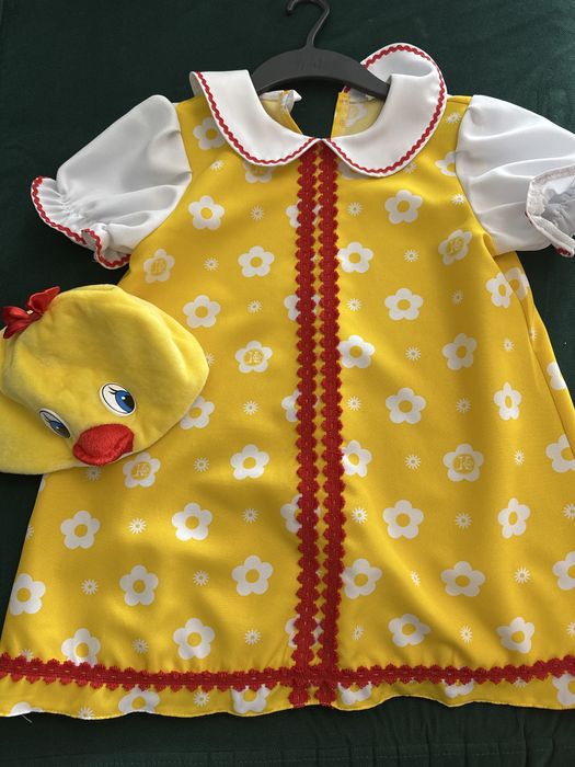 Костюм утенка для девочки