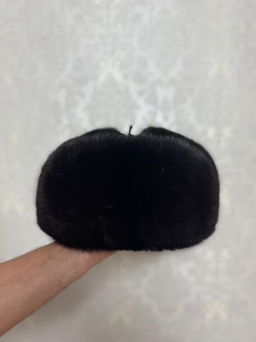 Шапка ушанка цельная