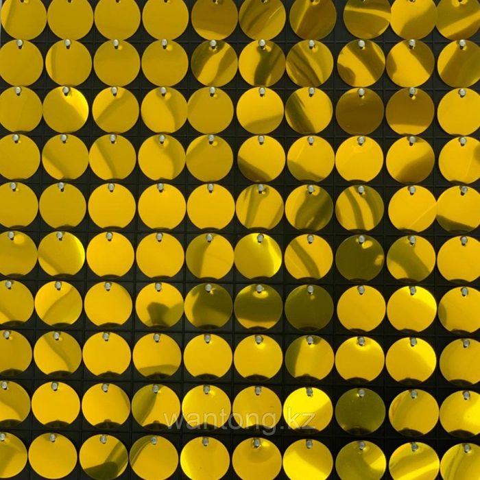 Фон Пайетки золотые 3 м