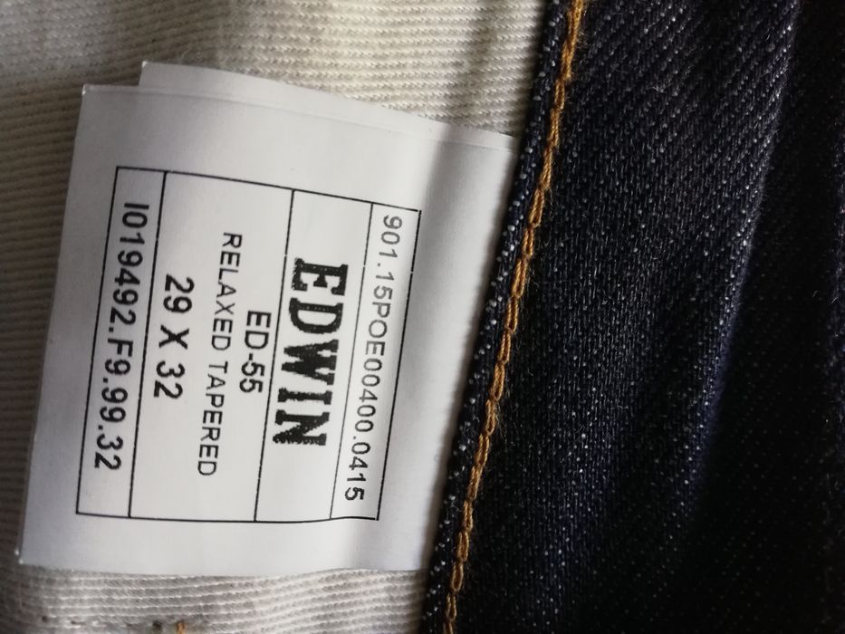 EDWIN Japan - Indigo Denim - New - 220ЛВ до  17.01