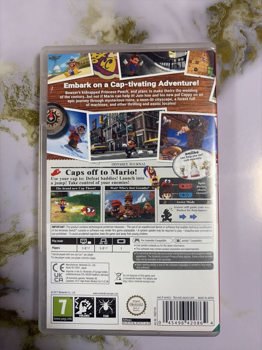 Nintendo Super Mario Odyssey