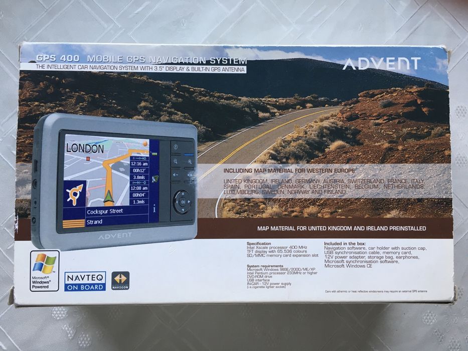 GPS навигация на Advent