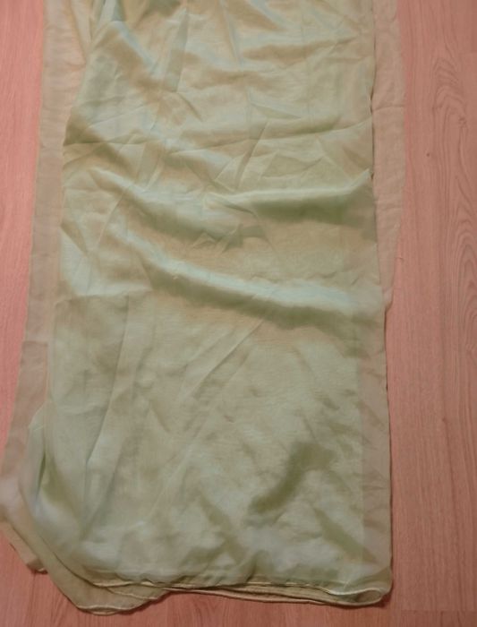 Perdea voal verde deschis