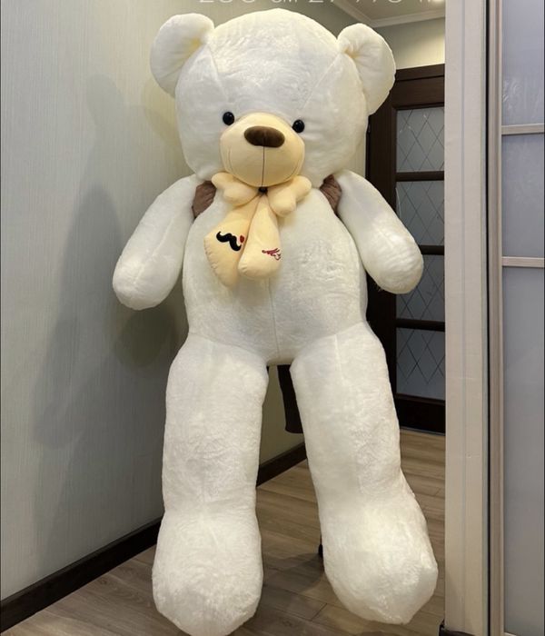 Большой плюшевый медведь 2 метра