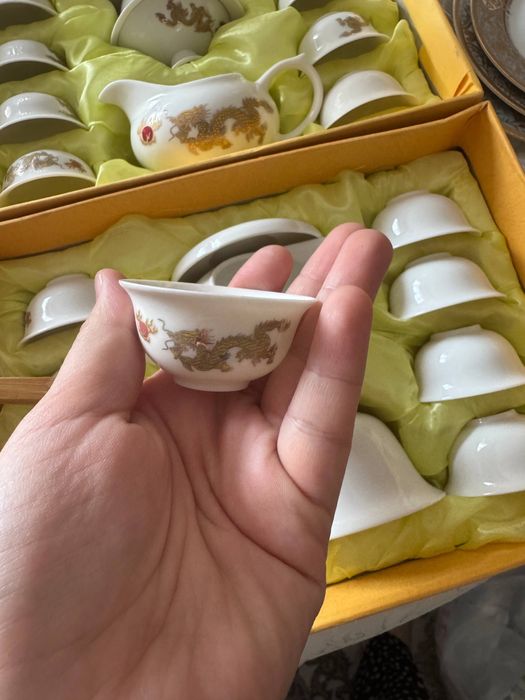 Чайный столик (чабань) + набор для чайной церемонии