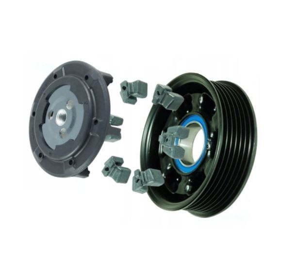 Cupla magnetica ambreiaj compresor A/C 6 caneluri, diam 110 mm BMW Seria 1 E87/E88/E81/E82 202011; Seria 3 E90/E91/E92/E93 202013; X1 E84 202015