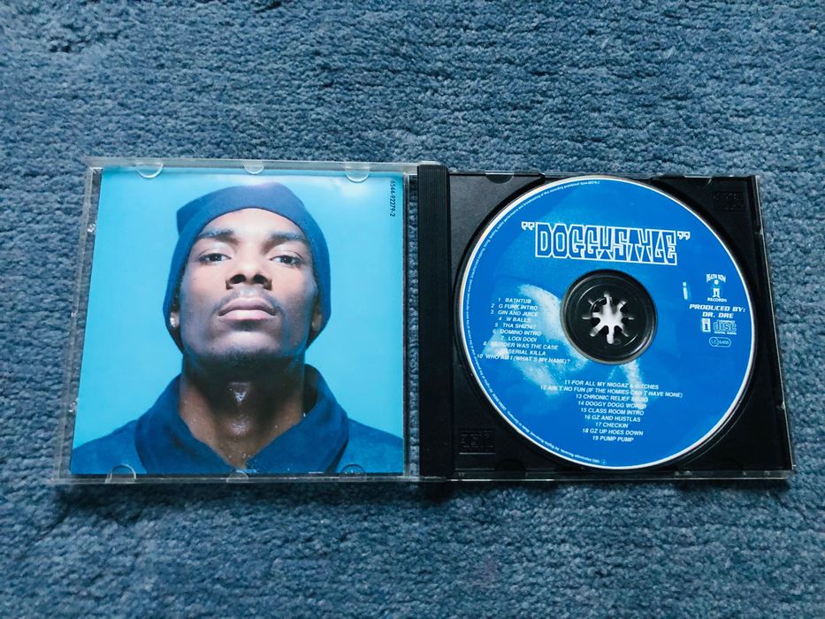 Snoop Dogg Doggystyle CD 1st presa 1993 rap hip hop Dr Dre Dogg Pound