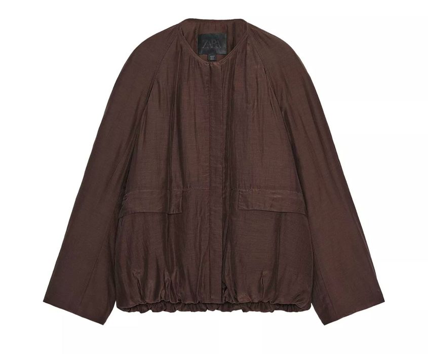 Стеганная куртка zara