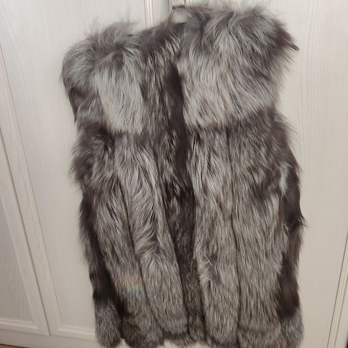 Чернобурка, полушубок