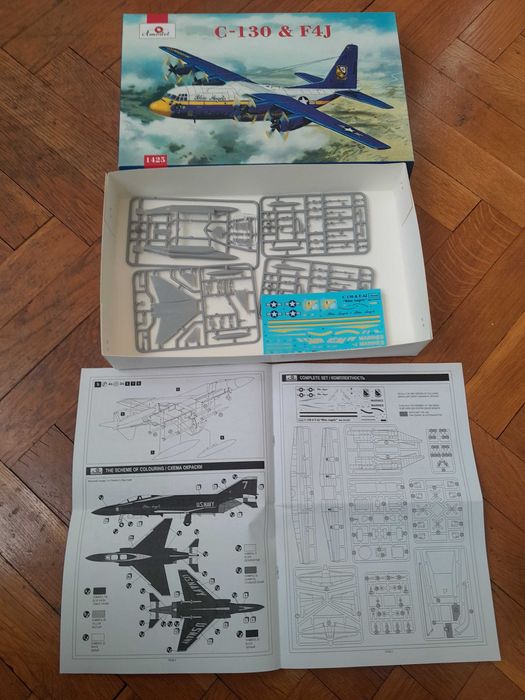 1:72 и 1:144 авиация за сглобяване