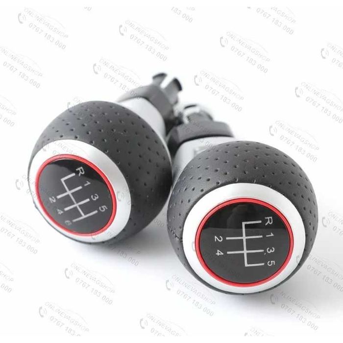 Nuca schimbator S line piele perforata Audi A3,A4 B6,B7,B8,A5,A6,Q5,TT