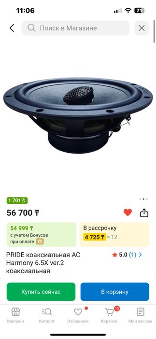 Динамики калонки