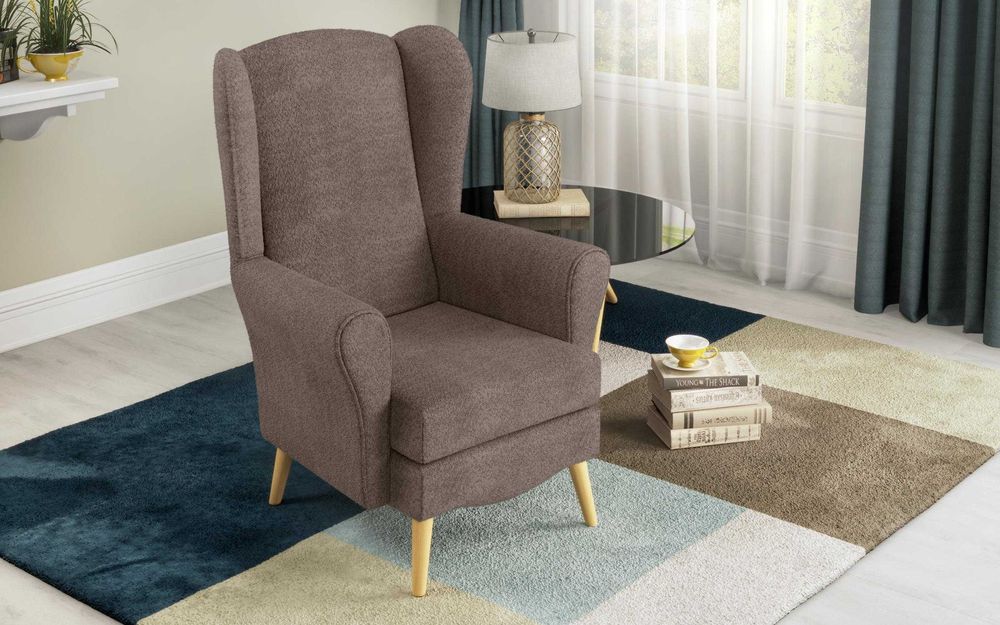 Розово Кресло Фотьойл