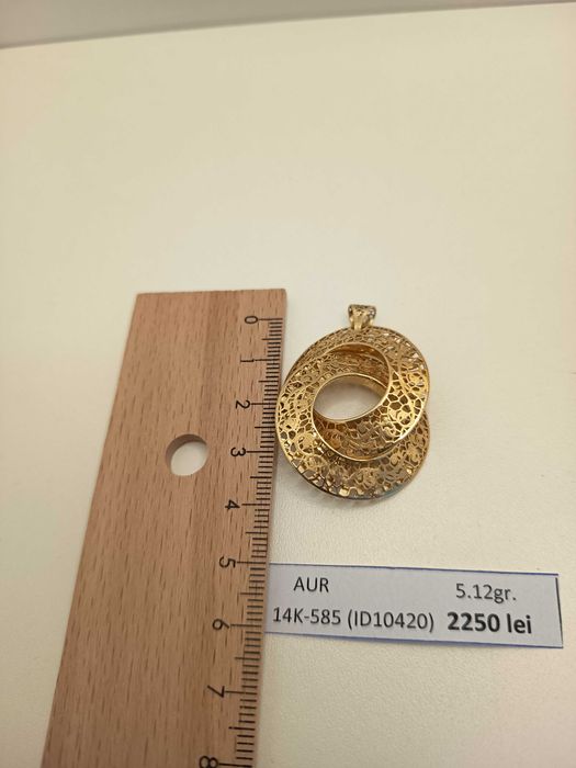 Medalion aur 14 Karate (5.12 grame) ID10420