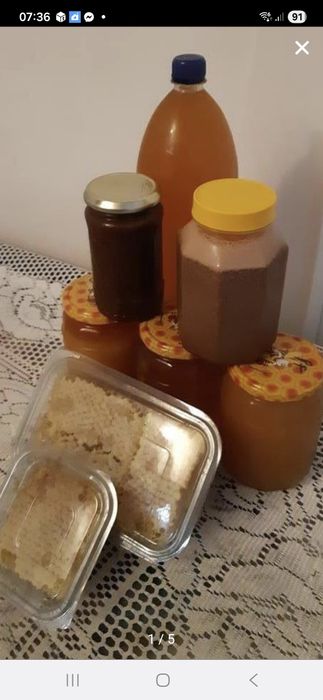 Produse apicole 100% naturale din stupină