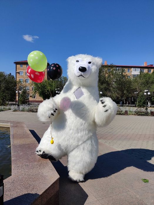 Медведь, белый мишка, Пушистик