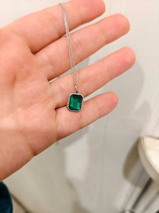 Подвеска с цепью из серебра