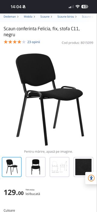 Scaune felicia in stare buna