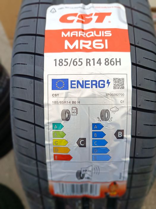 НОВИ ЛЕТНИ -14цола-185/65-1бр.-85лв."CST"-с монтаж и баланс.