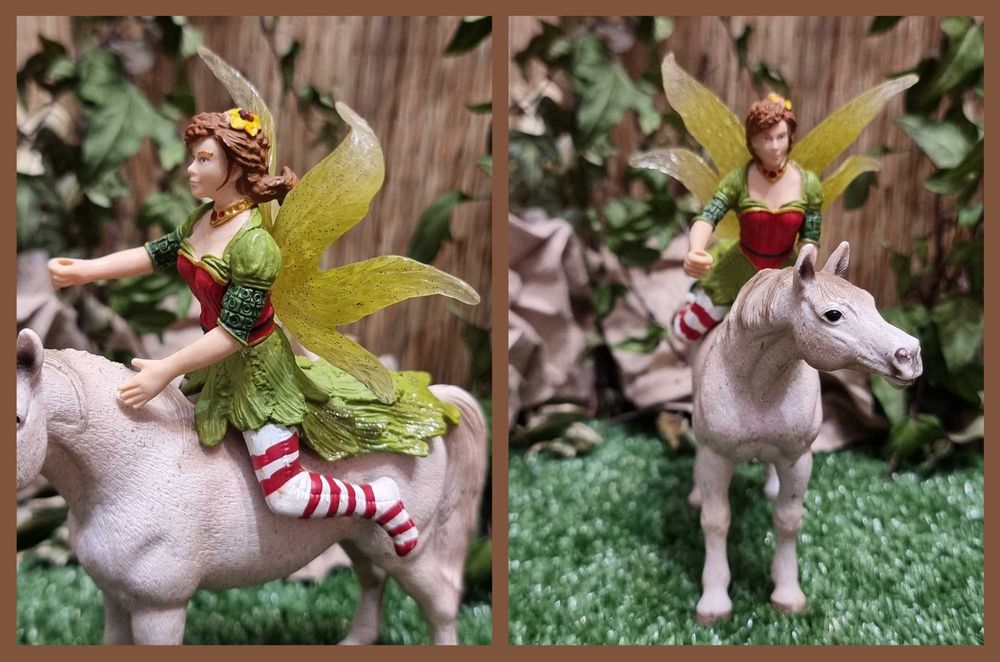 Set cal Schleich si figurina Elf