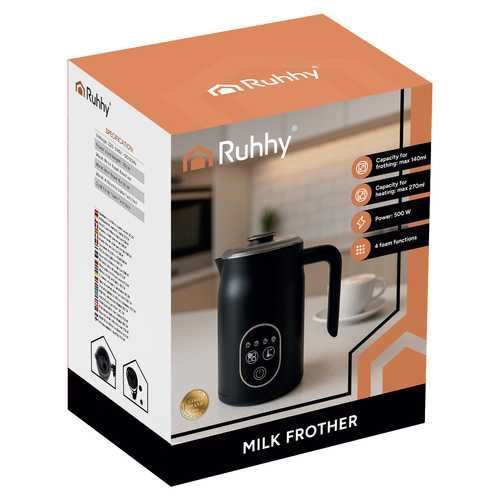 Пенообразувател за мляко  Ruhhy, Машина за разпенване на мляко, 500W