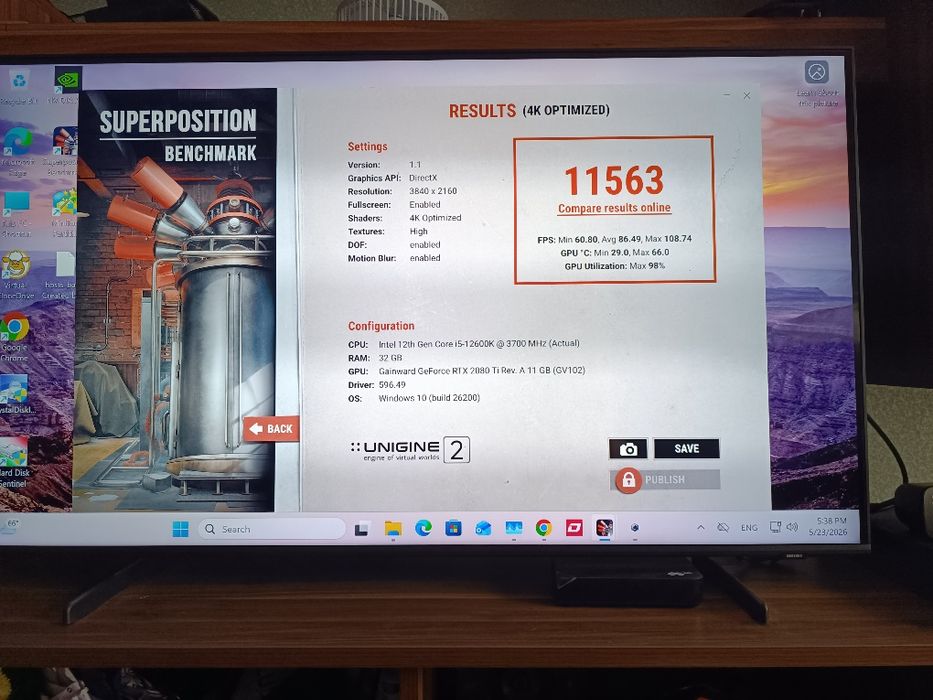 Гейм Рс Player VT7 I5 12600K/32 gb ddr4/RTX 2080Ti