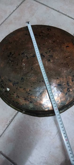 Старинни  български медни калайдисани тави