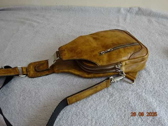 мъжка чанта /естествена кожа/