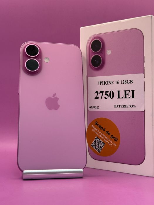 Iphone 16 128gb•amanet matei crangasi•0359