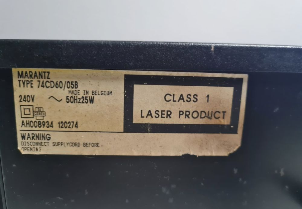 Cd player Marantz CD-60