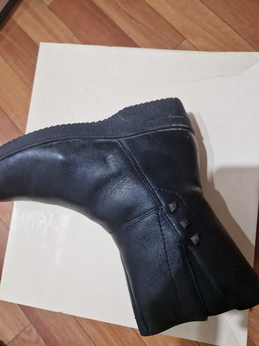 Сапоги из натуральной кожи