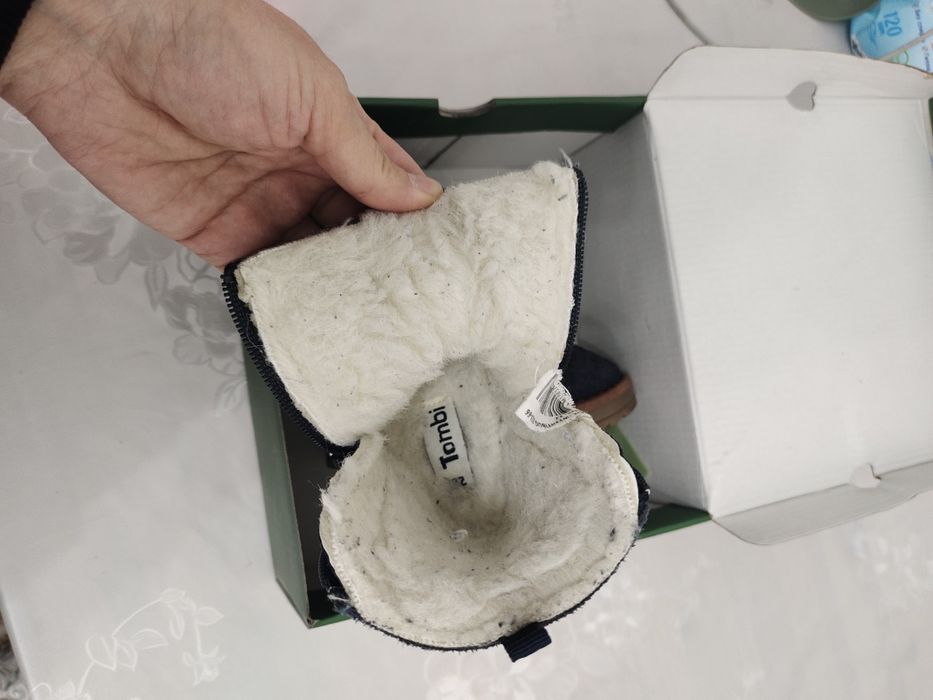 Продам сапоги детские теплые