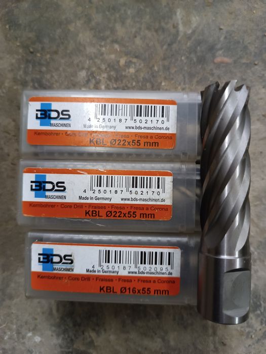 Корончатые сверло