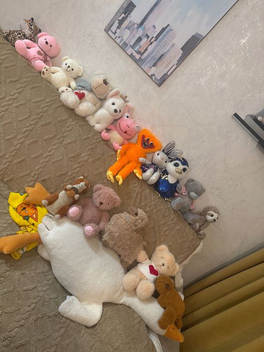 Игрушки мягкие пакет